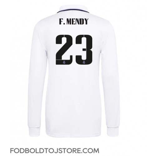 Real Madrid Ferland Mendy #23 Hjemmebanetrøje 2022-23 Langærmet